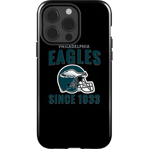 NFL Philadelphia Eagles Helmet iPhone 15 Pro Impact Case